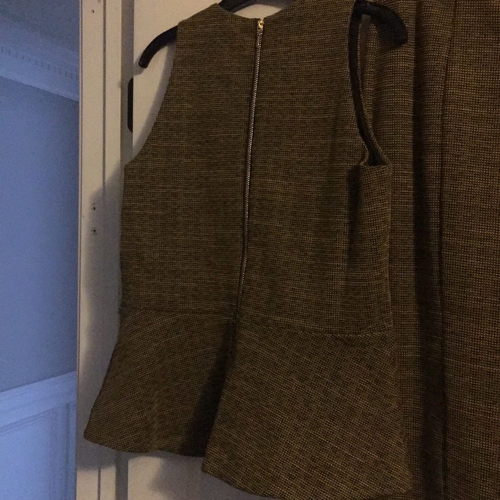 H&M matching set peplum and pencil skirt Sz L - Picture 6 of 7